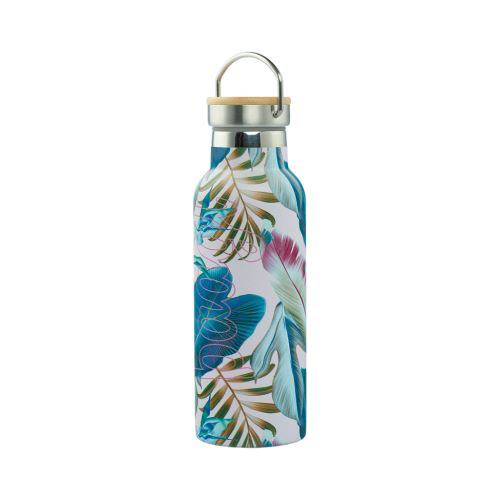 Termoláhev BAAGL - Leafs - s bambusovým víčkem - 500 ml   A-34460