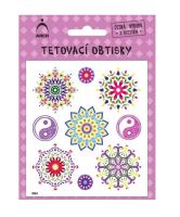 Dětské tetovací obtisky - Mandaly 2564  ARCH