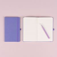 Notes Lila, linkovaný, 13 × 21 cm  A-33208 (2)