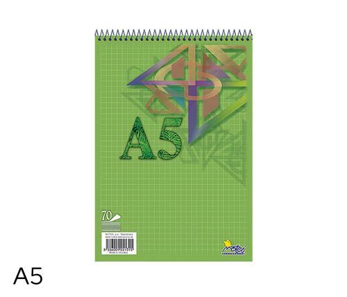 Blok A5 spirála 15075/1b (čtvereček)   NOTES