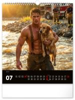 Kalendář nástěnný - Dreamy Firefighters 2027 - 30 x 34 cm   PGN-36379-L (7)